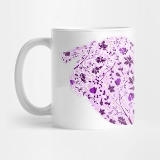 Purple Nature Autumnal Pattern Mug